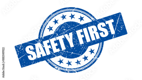 Propaganda stamp with grunge texture