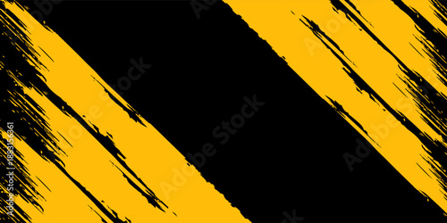 black and yellow abstract dirty grunge background banner, empaty good nice texture
