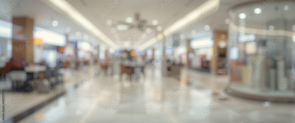 Obraz premium Soft-lit blurry off-white background ideal for hospital or hotel environments, with plenty of space for text.