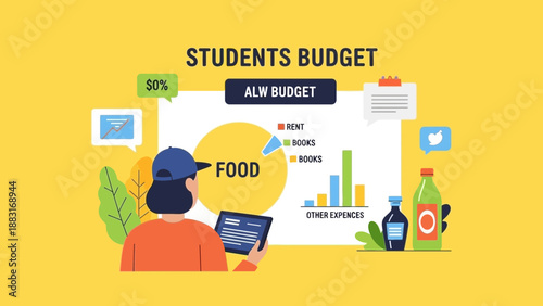 Students Budget Analysis: An Illustration of Financial Planning and Expense Tracking