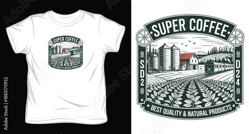 Retro style t-shirt design featuring dont look back inspirational quote for personal growth