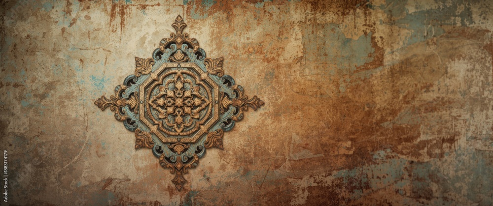 Obraz premium Mortar wall decoration for walls