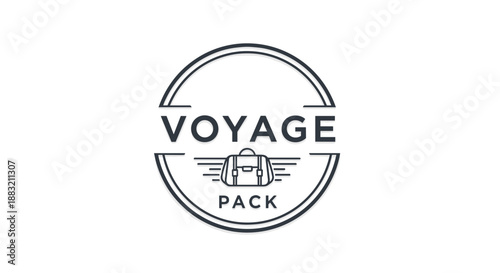 Voyage Pack Logo Design Element.
