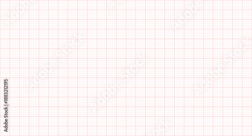 Accurate millimeter graph paper background, square grid lines layout for drawing, notebook, plotting and architecture draft;