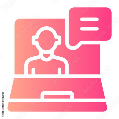 online consulting gradient icon