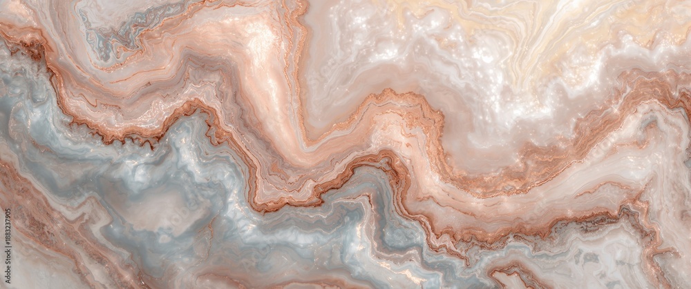 Obraz premium Elegant marble effect texture in liquid oil art style suited for luxury brands