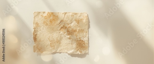 The grimy vellum paper