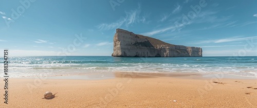 Beautiful southern coast of...