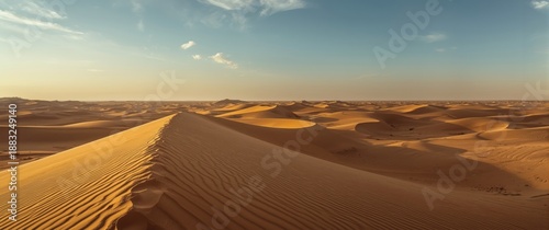 Wind-swept sand formations ...