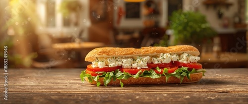 Tomato and Feta Cheese Sand...