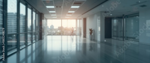 Blurred Office Setting Back...