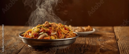 Vegetable and Noodle Spicy ...