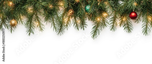 Christmas balls hanging on ...