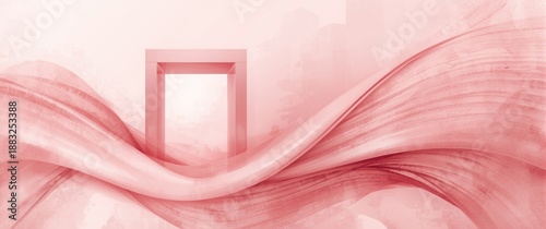 Pink-colored Background Gra...