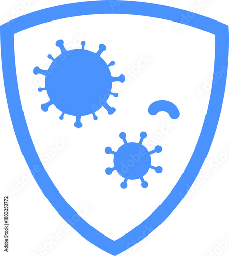 의료 병원 아이콘 심볼 보호 장벽