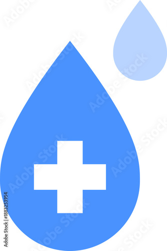 의료 병원 아이콘 심볼 혈액 헌혈