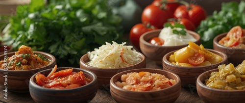 Different fermented organic...