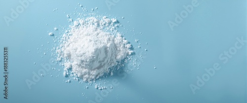 Small white granules of lau...