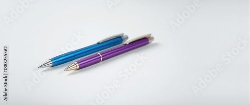 Two vibrant color ballpoint...
