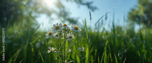 Natural Chamomiles in the Wild