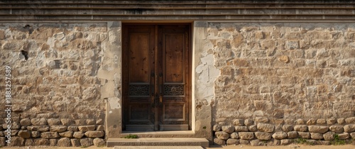 Door of an Old House in Seoul