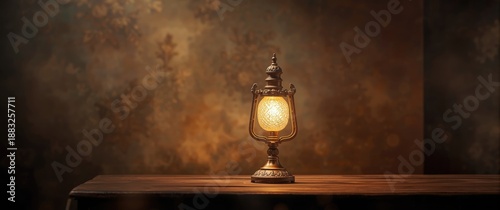 Antique style light lamp fe...