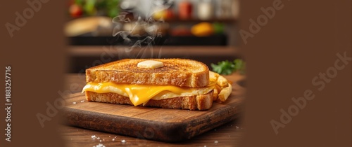 Cheese Sandwich Grilled wit...