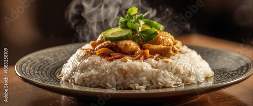 Closeup of Hainanese Chicke...