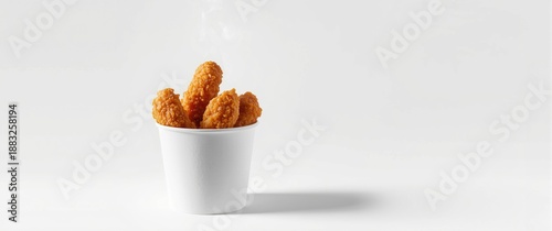 Fried Chicken in paper buck...