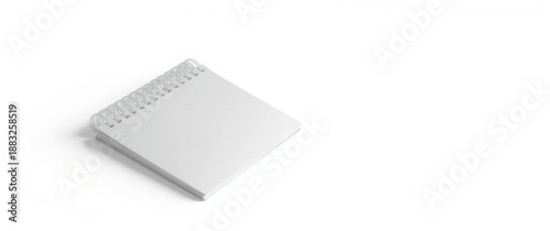 Spiral notebook with blank ...