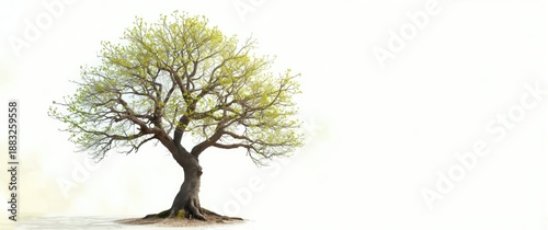Pruned ancient tree showing...