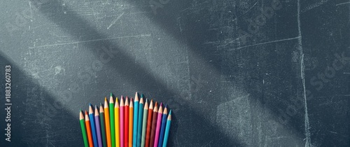 Colorful Pencils Against Sc...