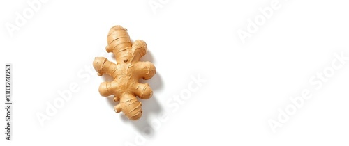 White Background with Ginger