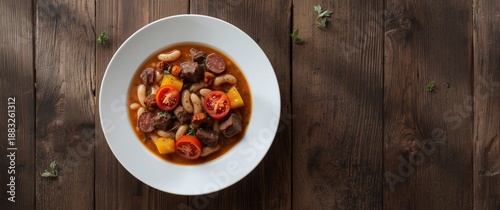 Brazilian rustic dish dobra...