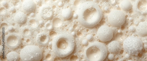 Shampoo bubble set from a t...