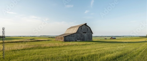 Nature and a Barn Scene