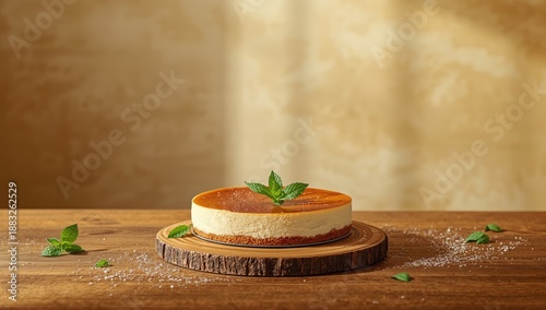 Plant-based tofu cheesecake...