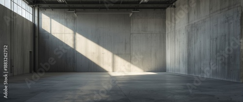 Industrial Garage Interior ...