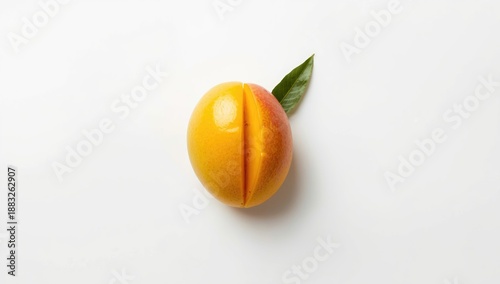 Single mango fruits against...