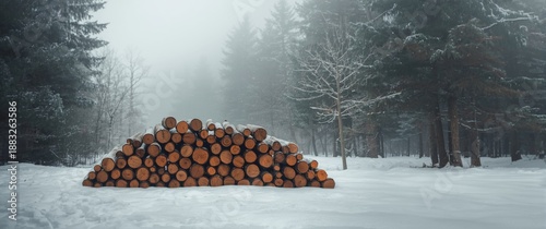Chopped wood logs available...