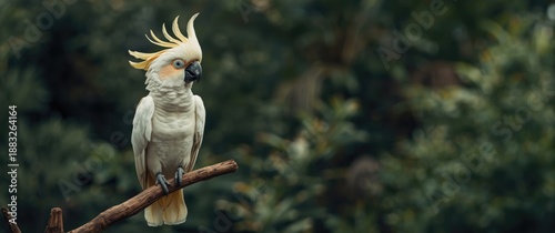 Beautiful Salmon-Crested Co...