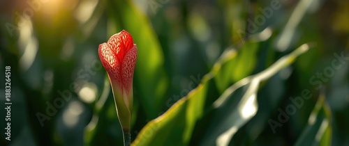 Full bloom of the African b...