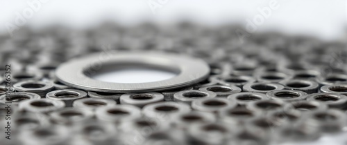 Positioning of metal washer...