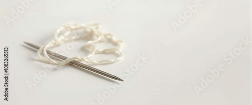 Knitting needle and woollen...