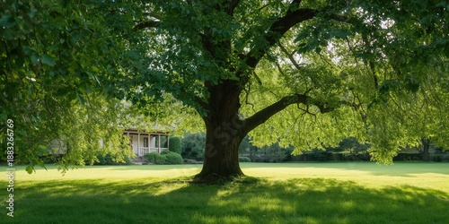 Trees in my garden backgrou...