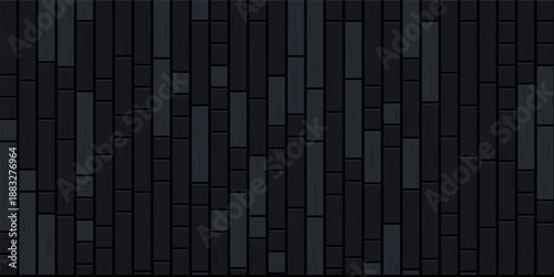 Luxury 3D Interlocking Onyx Wood Block Wall Texture