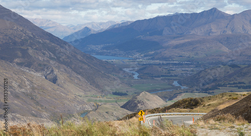 View from Queenstown Hill, New Zealand