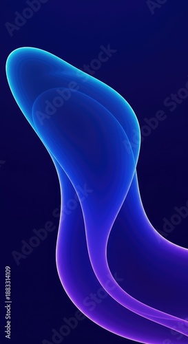 Abstract deep blue and violet liquid motion background. Dynamic vibrant energy flow captured in a continuous swirling organic ripple pattern for design ,wave ,artistic ,science