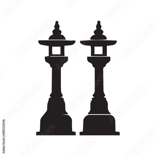 chess pieces vector illustration