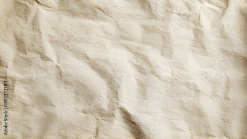 Brown wrinkle recycle paper background. 